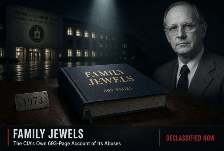 The CIA’s Own 693-Page Account of Its Abuses