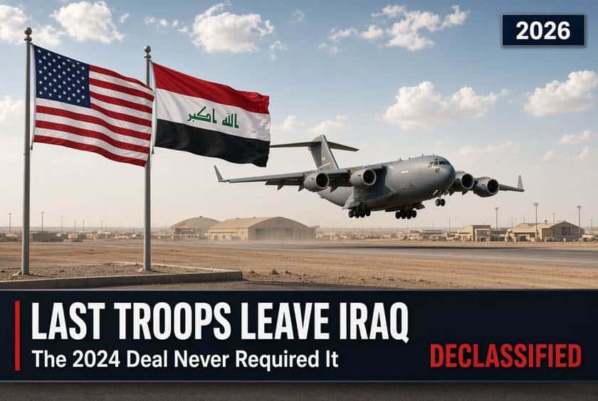 Last U.S. Troops Leave Iraq