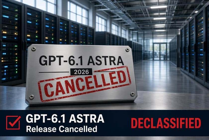 OpenAI Cancels GPT-6.1 Astra Release After Safety Tests