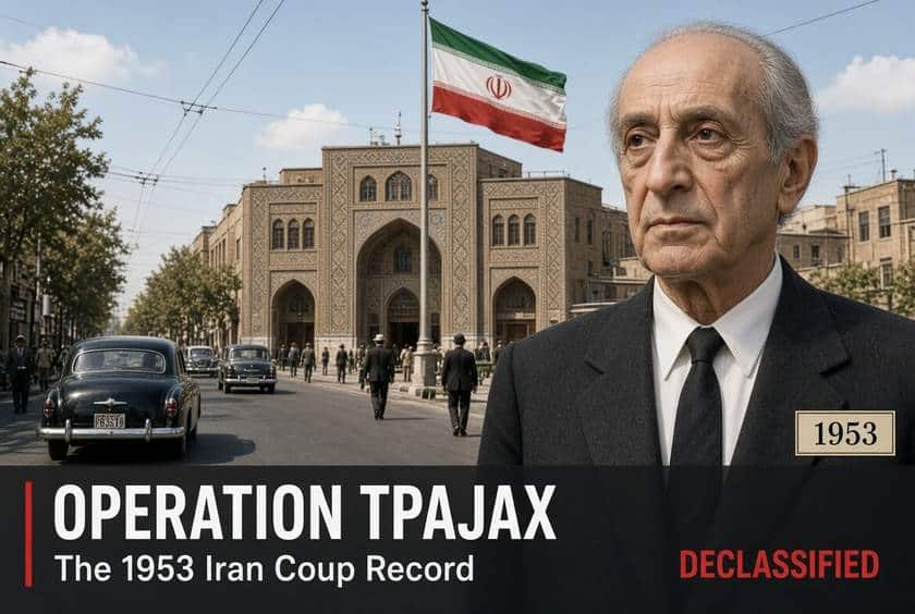 Operation TPAJAX The 1953 Iran Coup in the US Record