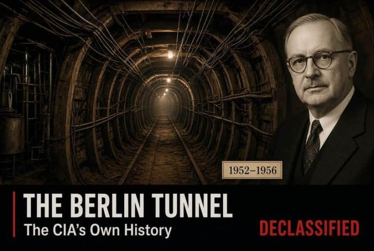 The Berlin Tunnel, 1952–1956: The CIA’s Own History