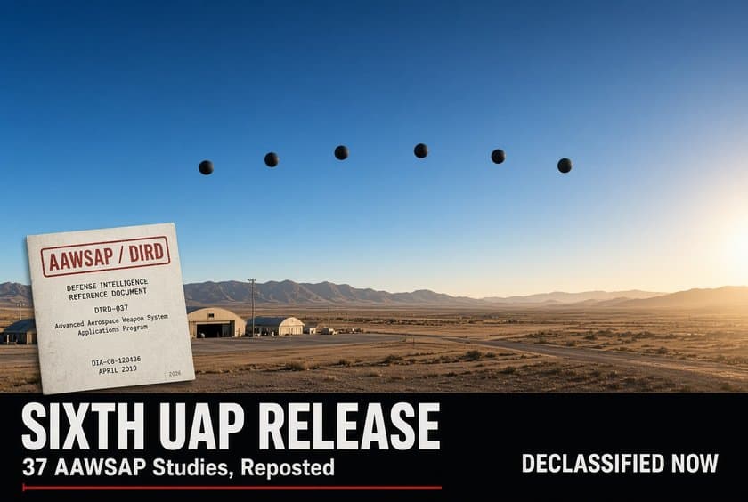 Defense Intelligence Reference Document cover titled Traversable Wormholes, Stargates, and Negative Energy, one of 37 AAWSAP studies, beside a card reading 71 files in batch