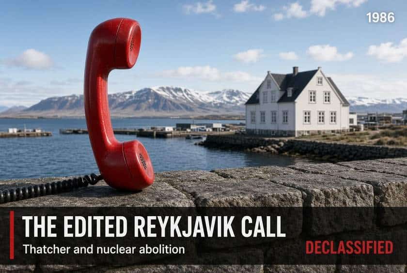 After Reykjavik Aides Rewrote Reagan Call to Thatcher