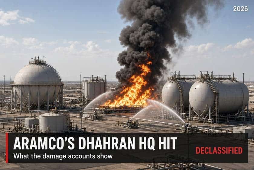 Aramco's Headquarters Fire