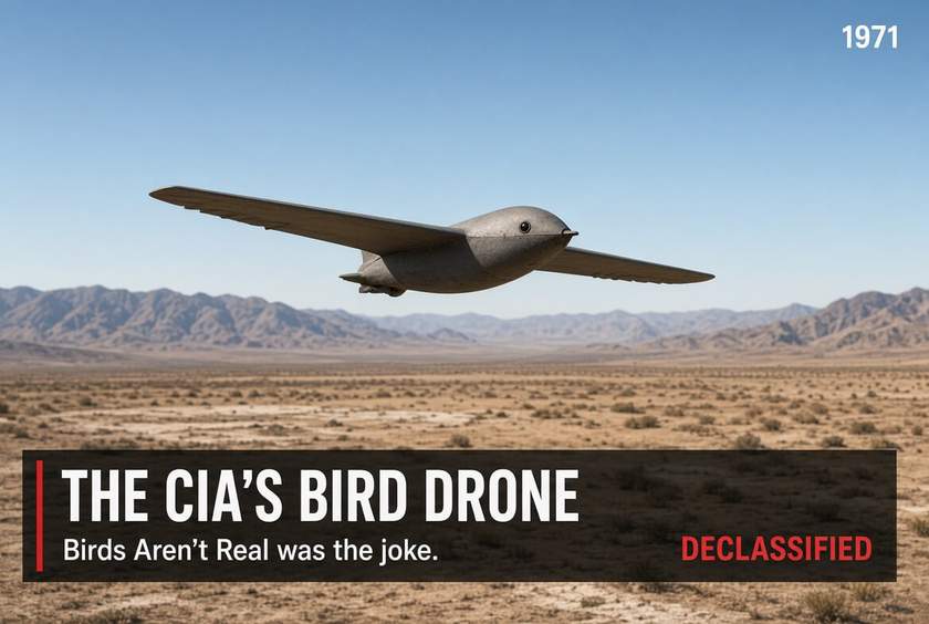 Birds Arent Real The CIA Bird Drone Wasn’t