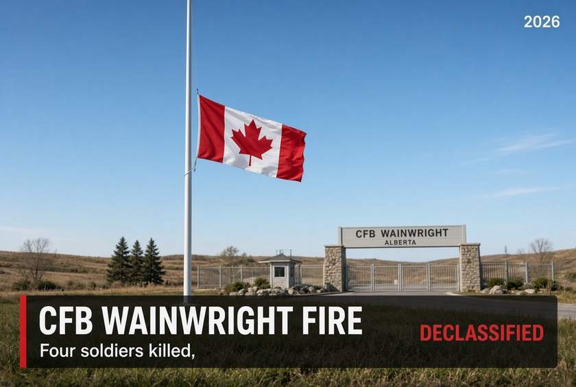 CFB Wainwright Fire Kills Four Soldiers