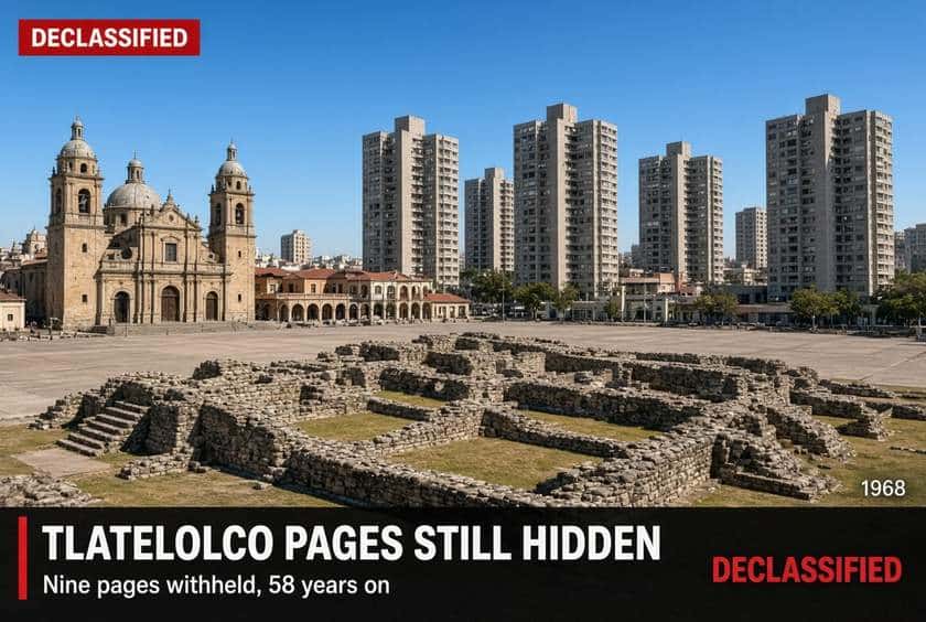 CIA Still Withholds Its Tlatelolco Pages