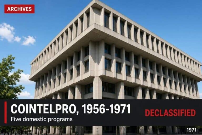 COINTELPRO: The FBI’s Five Domestic Programs