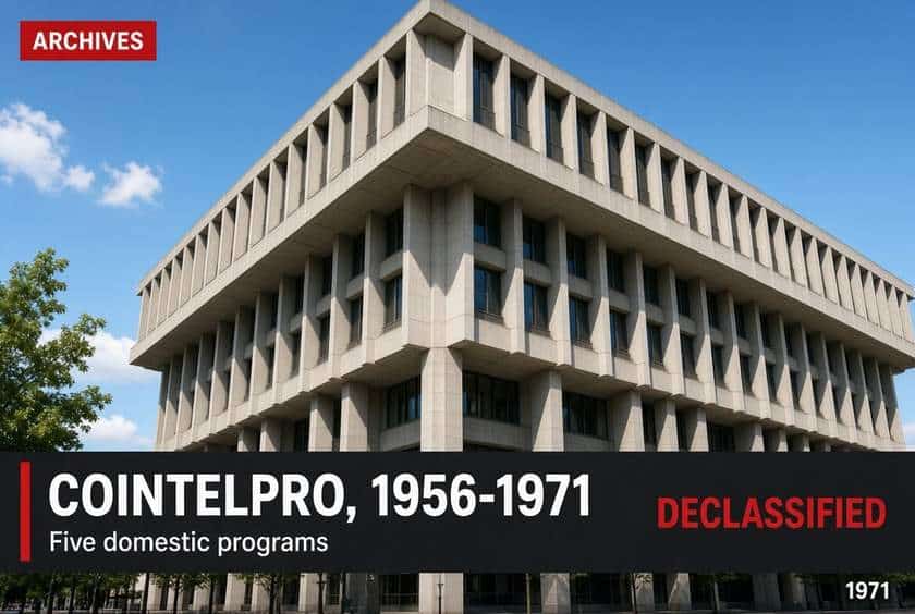 COINTELPRO The FBIs Five Domestic Programs
