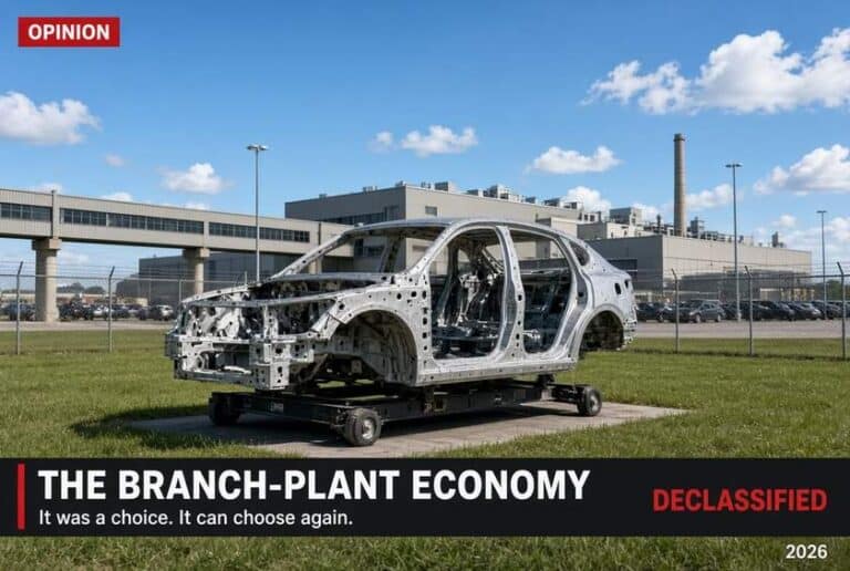 Canada’s Branch-Plant Economy Was a Choice. It Can Choose Again.