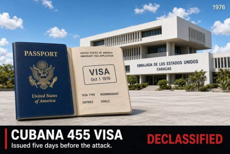 Cubana 455: The Accused Bomber Got a U.S. Visa Five Days Before the Attack