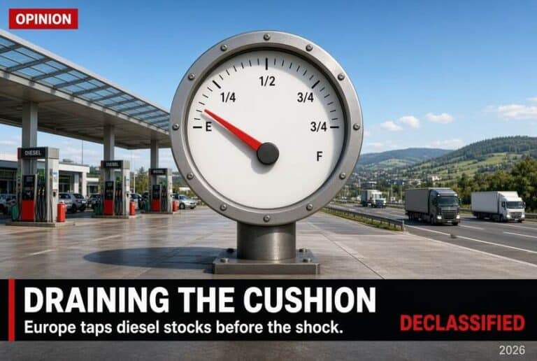 Draining the Cushion: Europe’s Diesel Release and the Risk It Leaves Behind