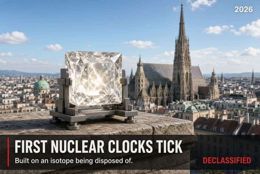 First Nuclear Clocks Tick on Isotope