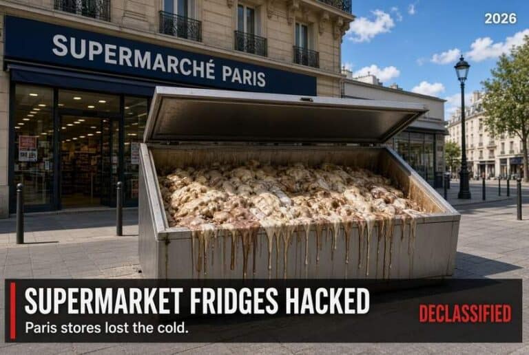 Hackers Heat French Supermarket Fridges to 122°F, Spoiling Food