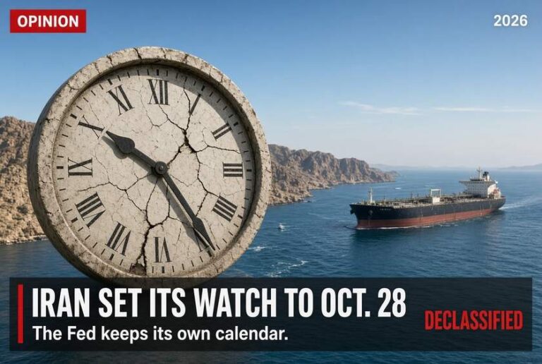 Iran Set Its Watch to Oct. 28. The Fed Keeps Its Own Calendar.