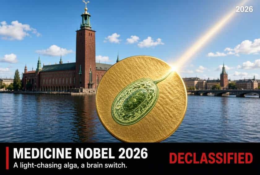 Medicine Nobel Light Chasing Alga Switch for Brain