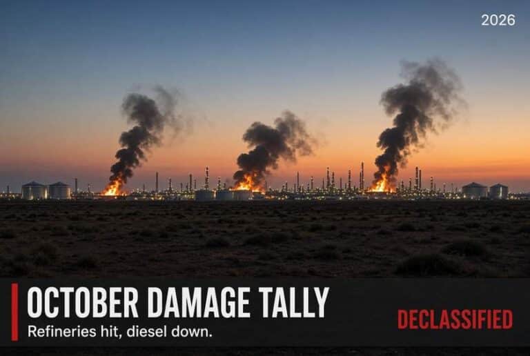 October Refinery Strikes : The Damage Tally So Far