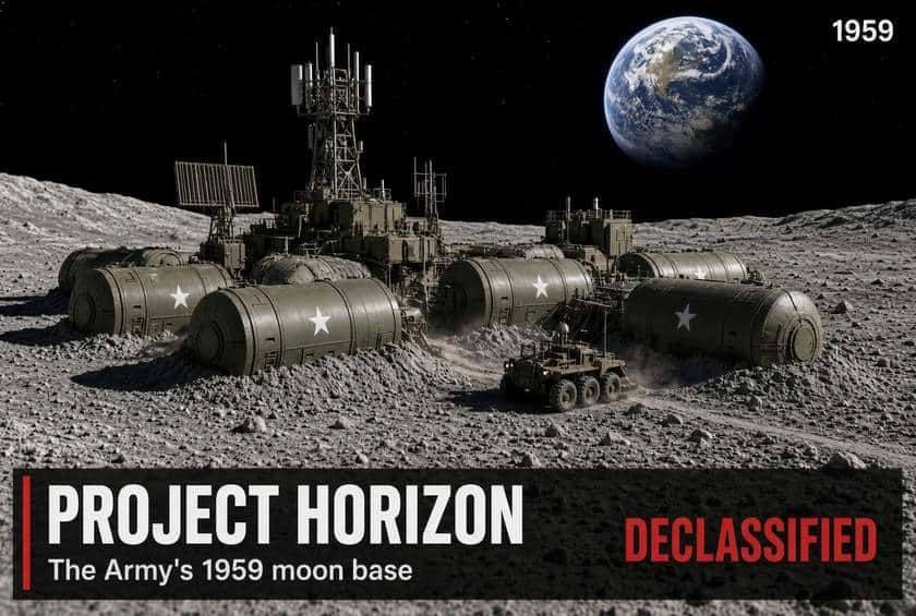 Project Horizon US Army Outpost on the Moon