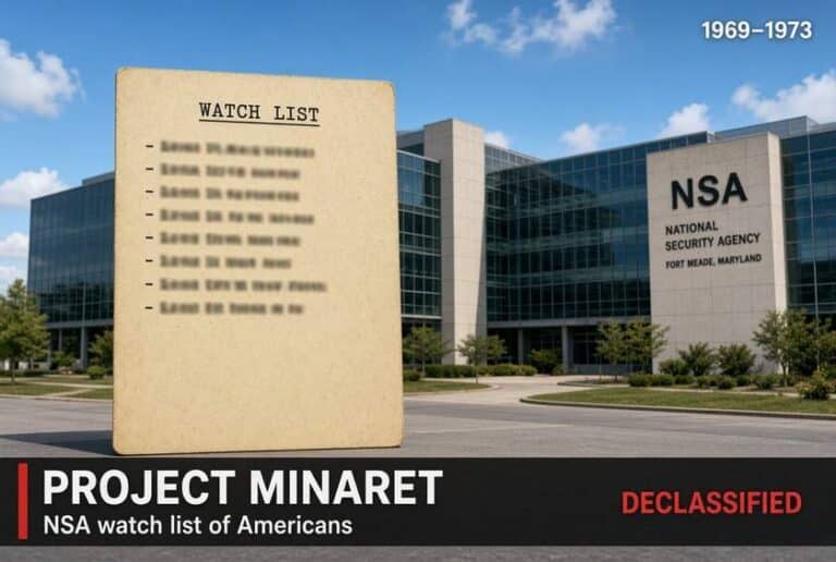 Project MINARET: The NSA’s Watch List of Americans