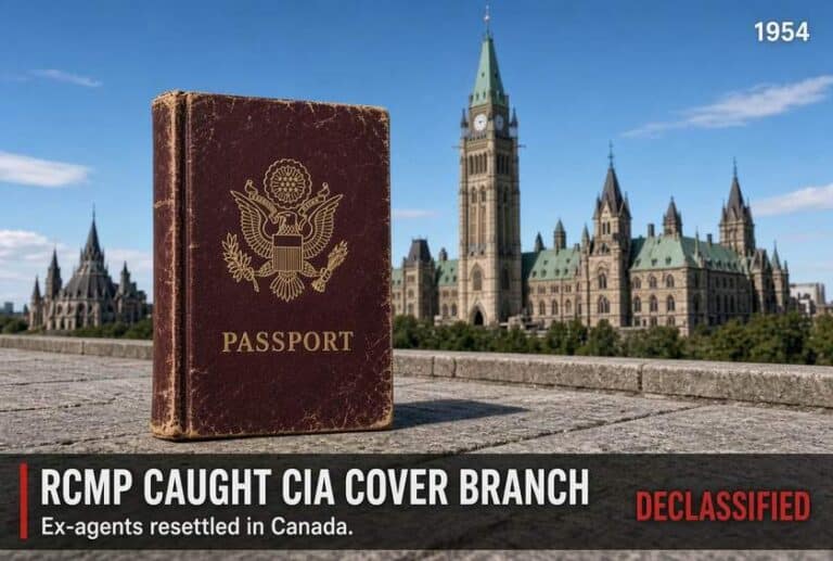 RCMP Caught CIA Cover Branch Sending Ex-Agents to Canada