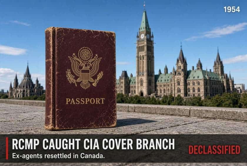 RCMP Caught CIA Cover Branch Sending Ex-Agents to Canada