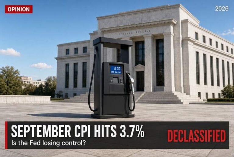 September CPI Hits 3.7%: Is the Fed Losing Control?