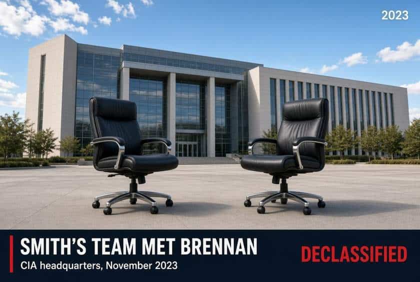 Smith Team Met Brennan at CIA