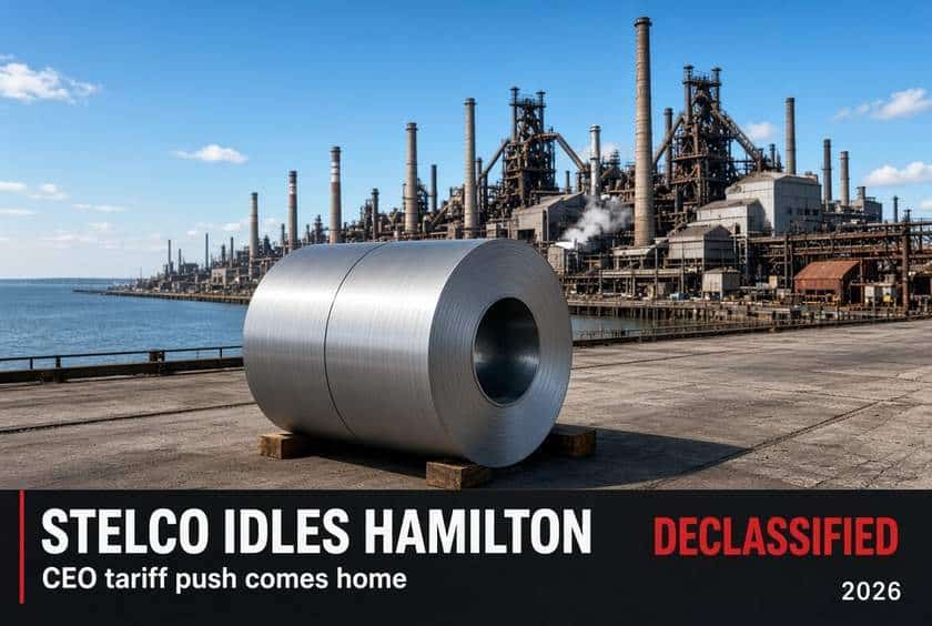 Stelco Layoffs How a CEO Tariff Lobbying Came to Hamilton