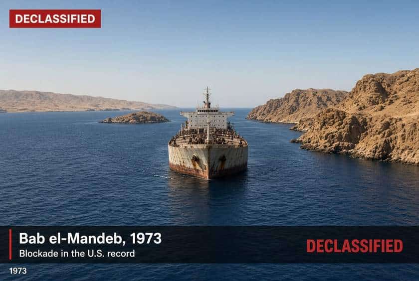 The 1973 Bab el-Mandeb Blockade Declassified